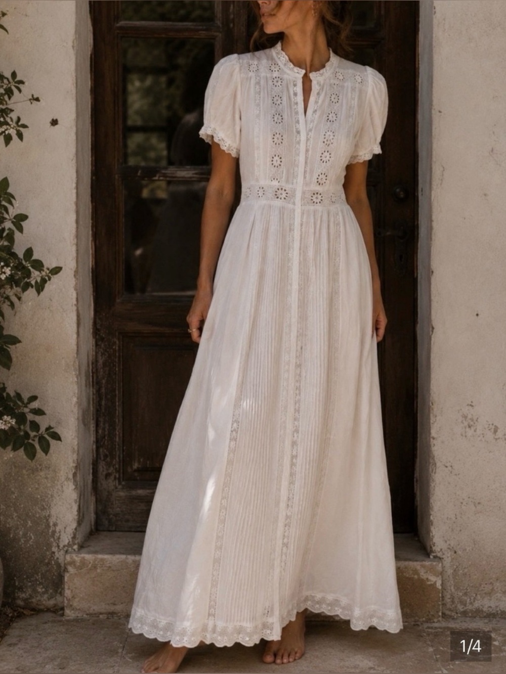 NWOT House of Harlow Eyelet Lace
White Dress